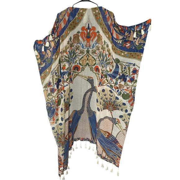 Aratta Silent Journey Ruana Fields of Happiness Kimono - OS - Picture 2 of 6